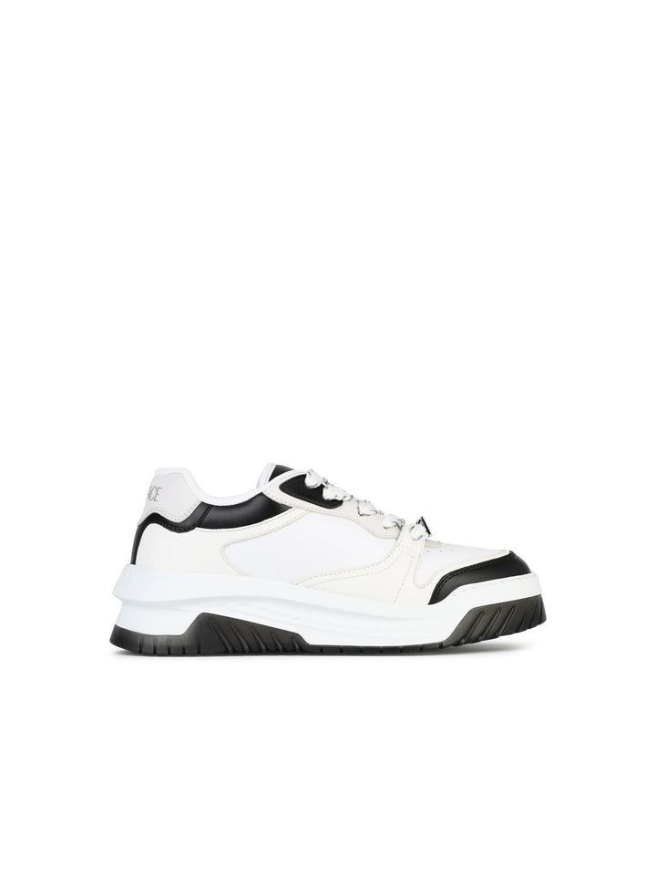 Versace 'Odissera' White Leather Sneakers Men