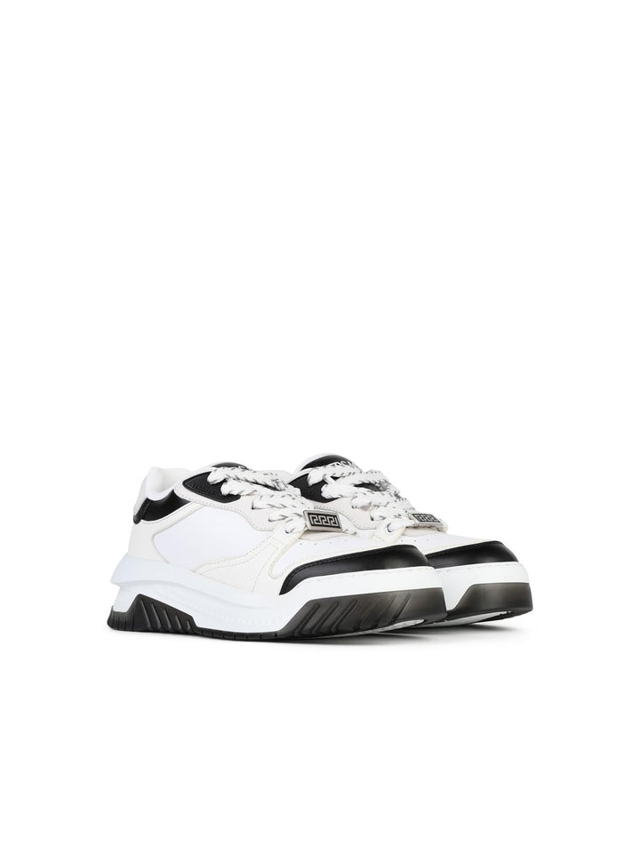 Versace 'Odissera' White Leather Sneakers Men