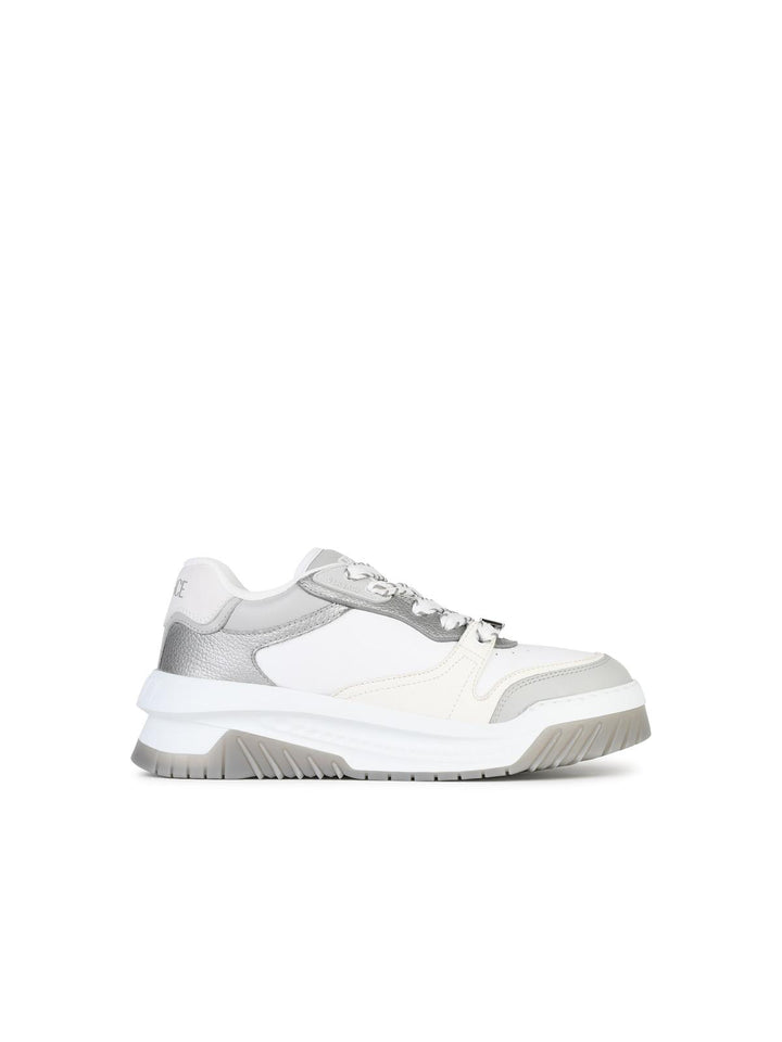 Versace 'Odissera' White Leather Sneakers Men