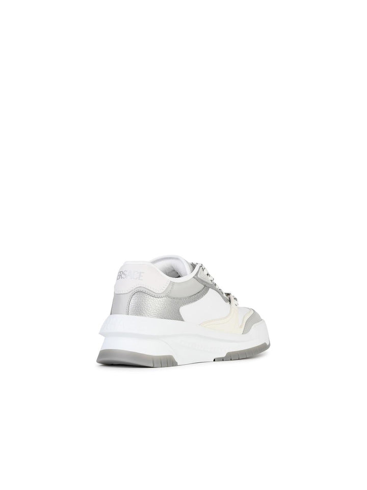 Versace 'Odissera' White Leather Sneakers Men