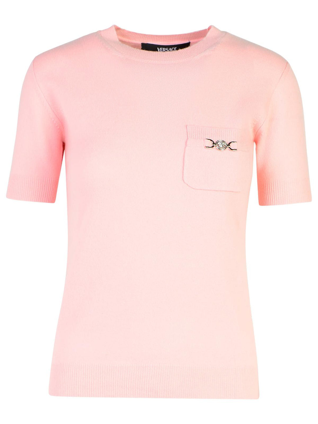 Versace Pink Cashmere Blend Sweater Women