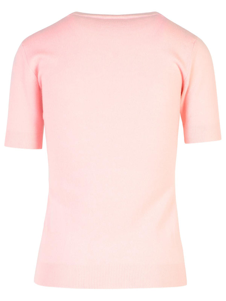 Versace Pink Cashmere Blend Sweater Women
