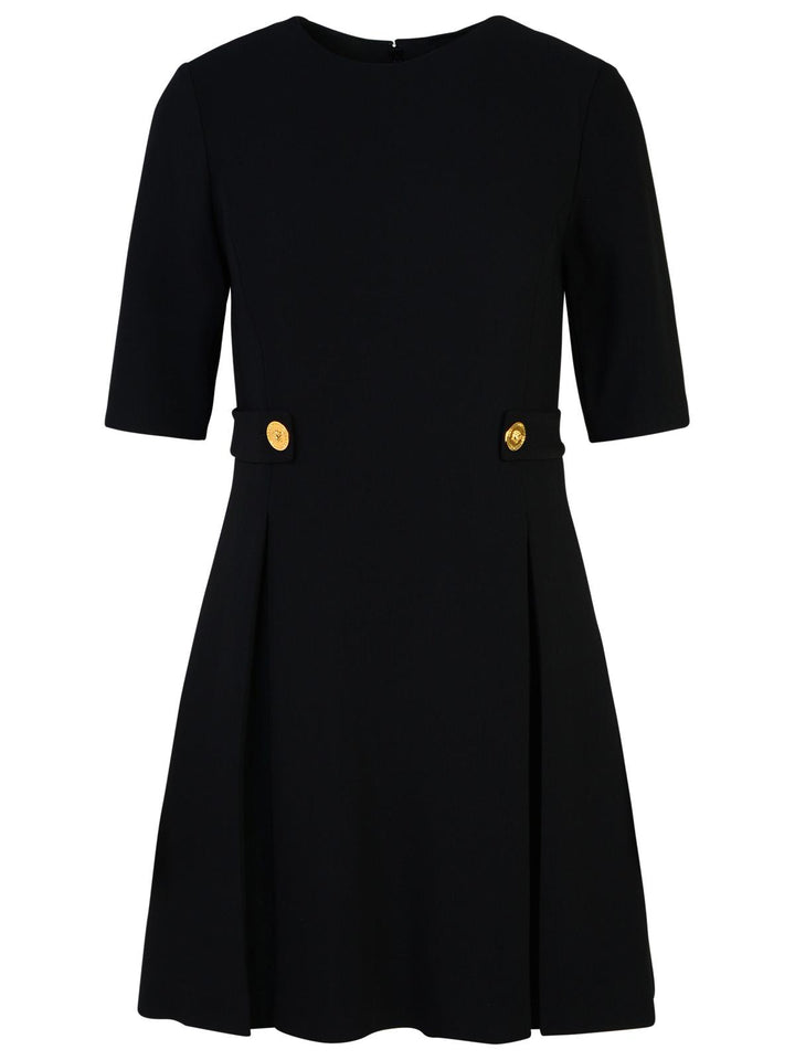 Versace 'M/C' Black Viscose Dress Women