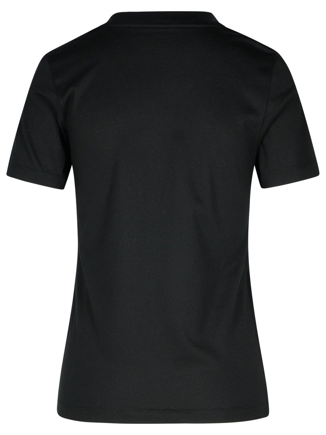 Moncler Black Cotton T-Shirt Women