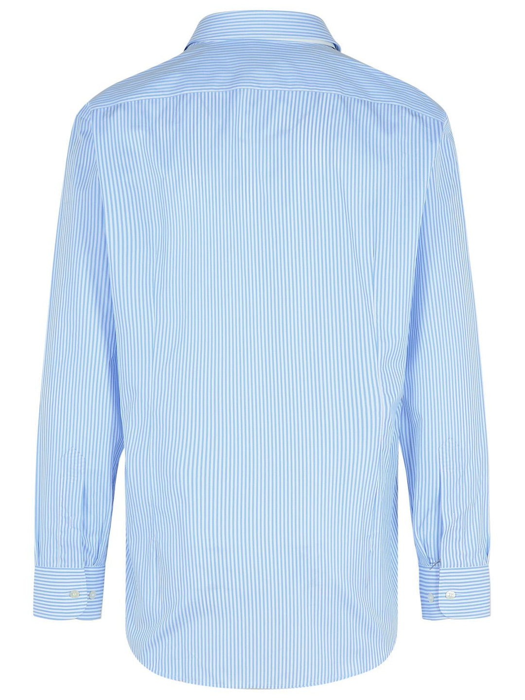 Etro Light Blue Cotton Shirt Men