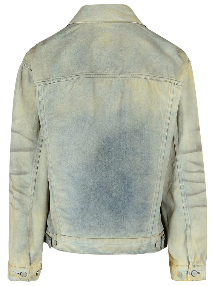 Acne Studios Light Blue Cotton Jacket Men