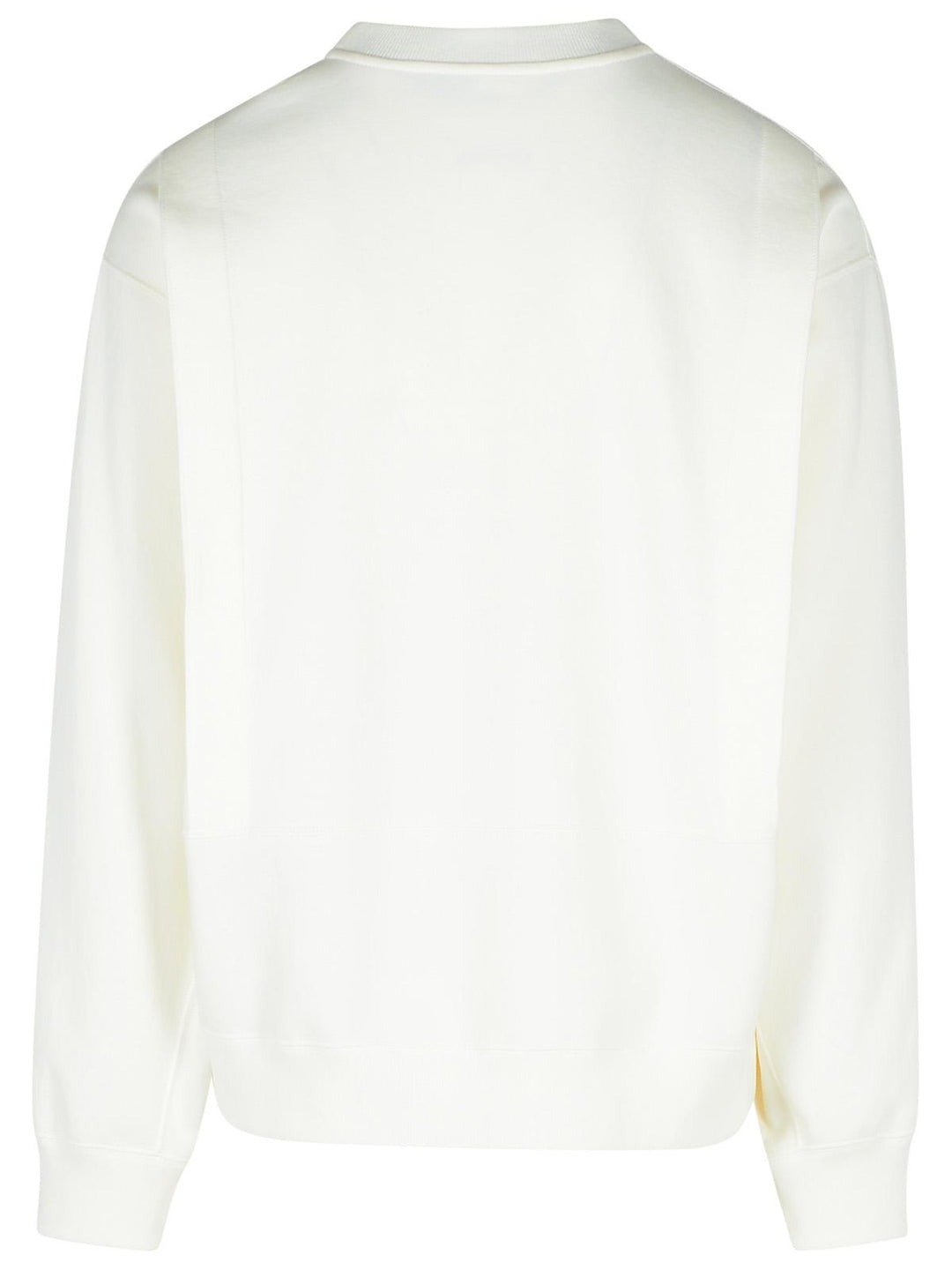 Jil Sander White Cotton Sweatshirt Men