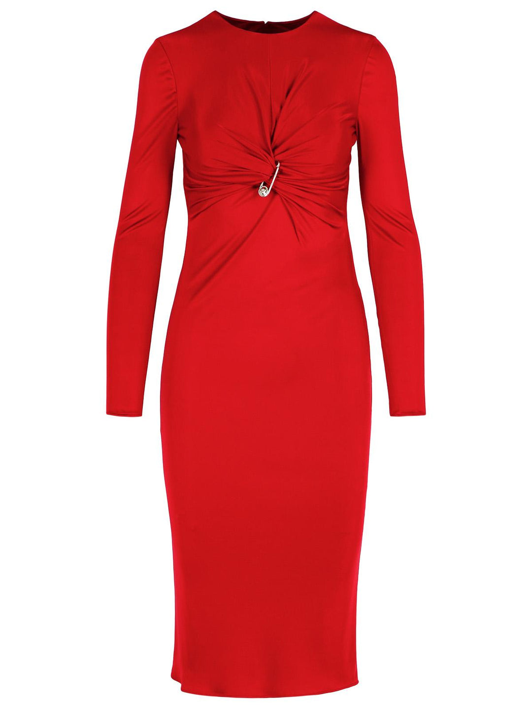 Versace 'Medusa' Red Viscose Dress Women