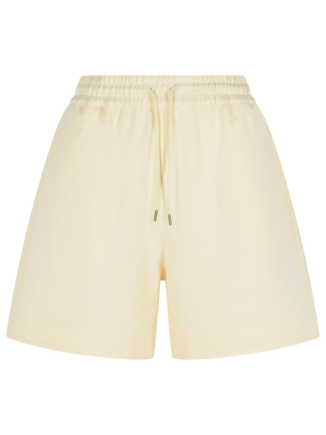 Moncler Cream Cotton Shorts Women