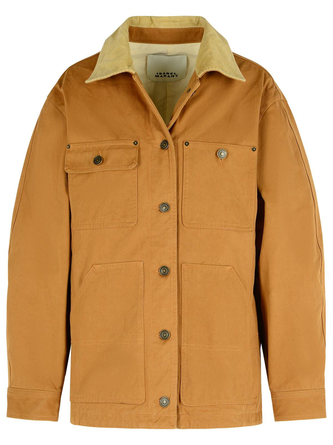 Isabel Marant Ninon' Cotton Cognac Jacket Women
