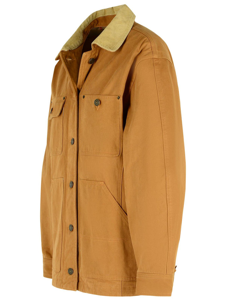Isabel Marant Ninon' Cotton Cognac Jacket Women
