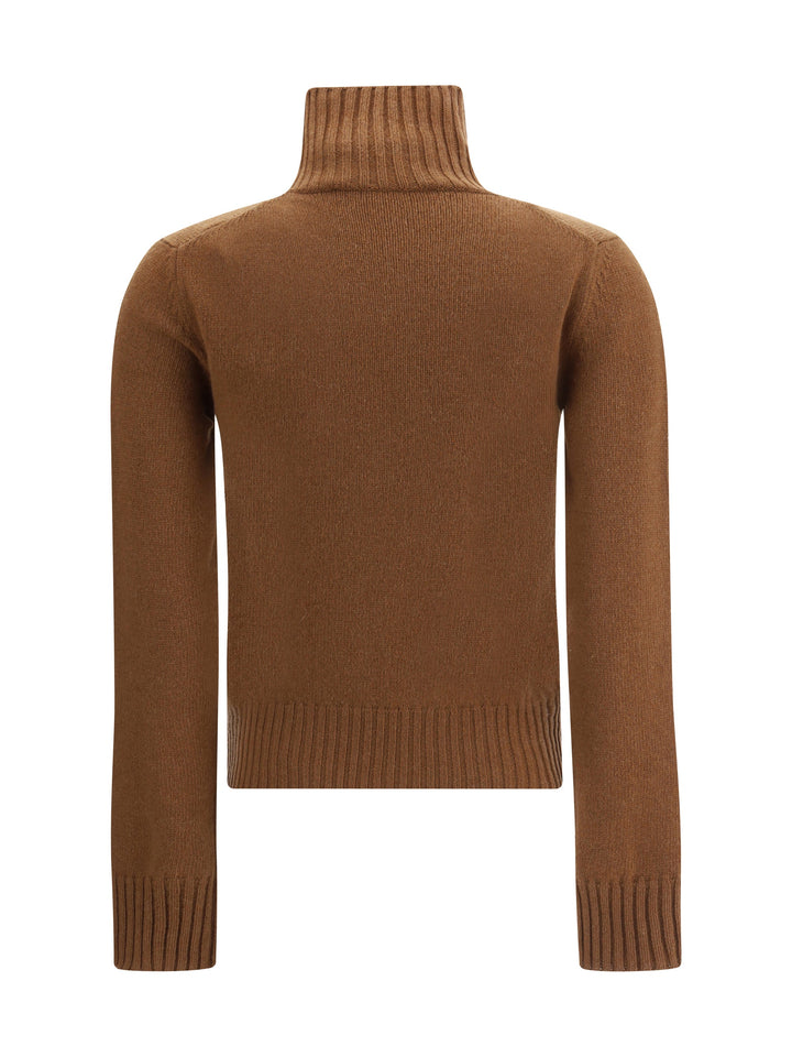 Ami Paris Women Ami De Coeur Turtleneck Sweater