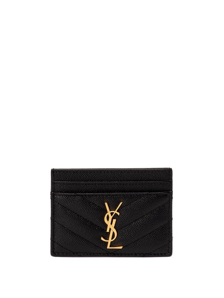 Saint Laurent Women `Cassandre Matelassé` Card Case