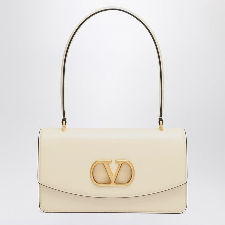 Valentino Garavani Vain Bag In Butter White Glossy Calfskin Women