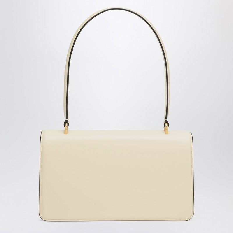 Valentino Garavani Vain Bag In Butter White Glossy Calfskin Women
