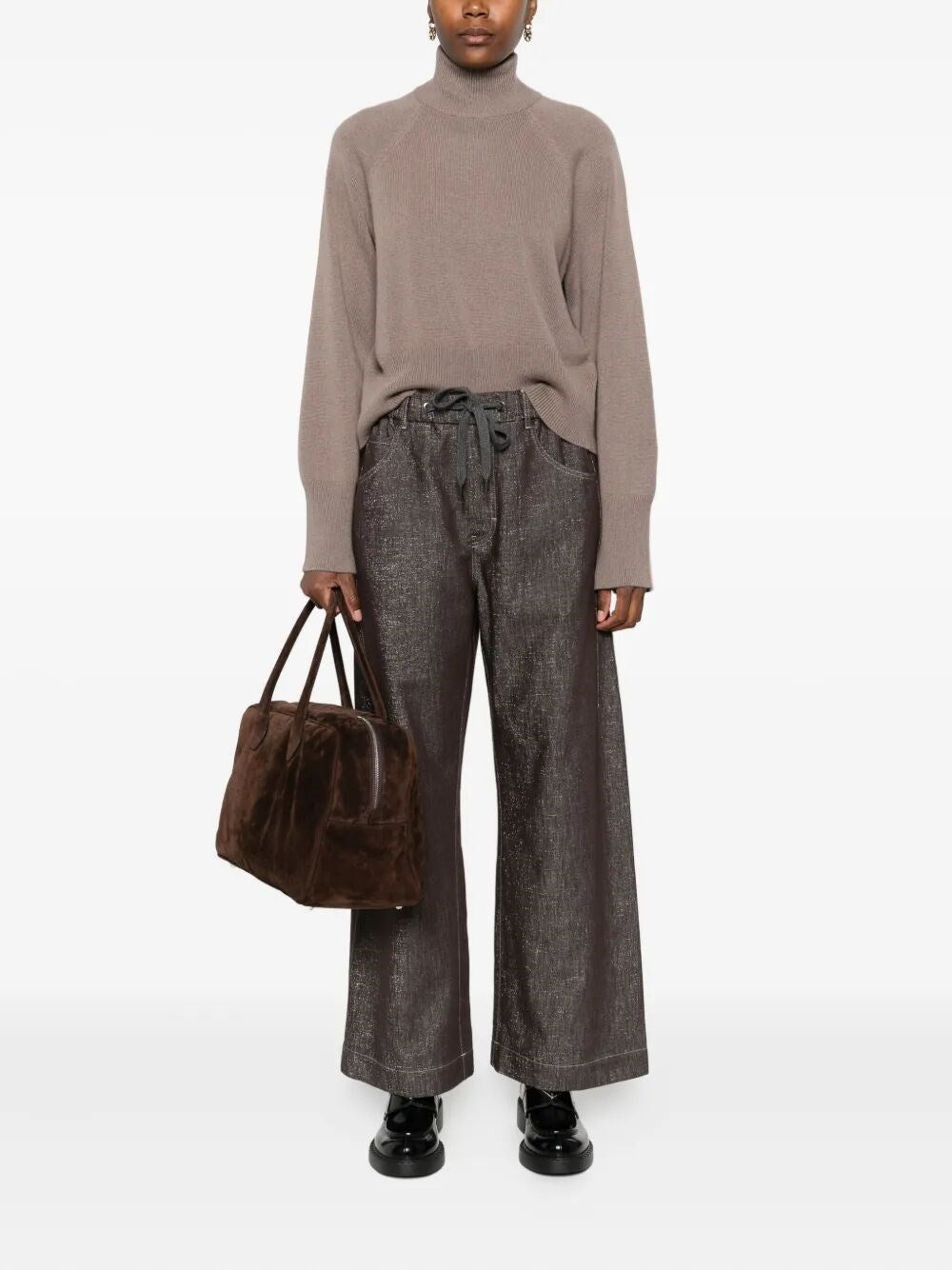 Brunello Cucinelli Women Cashmere Turtle-Neck Sweater