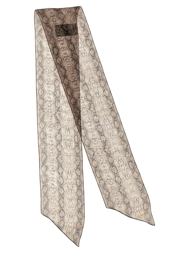 Saint Laurent Women Silk Scarf