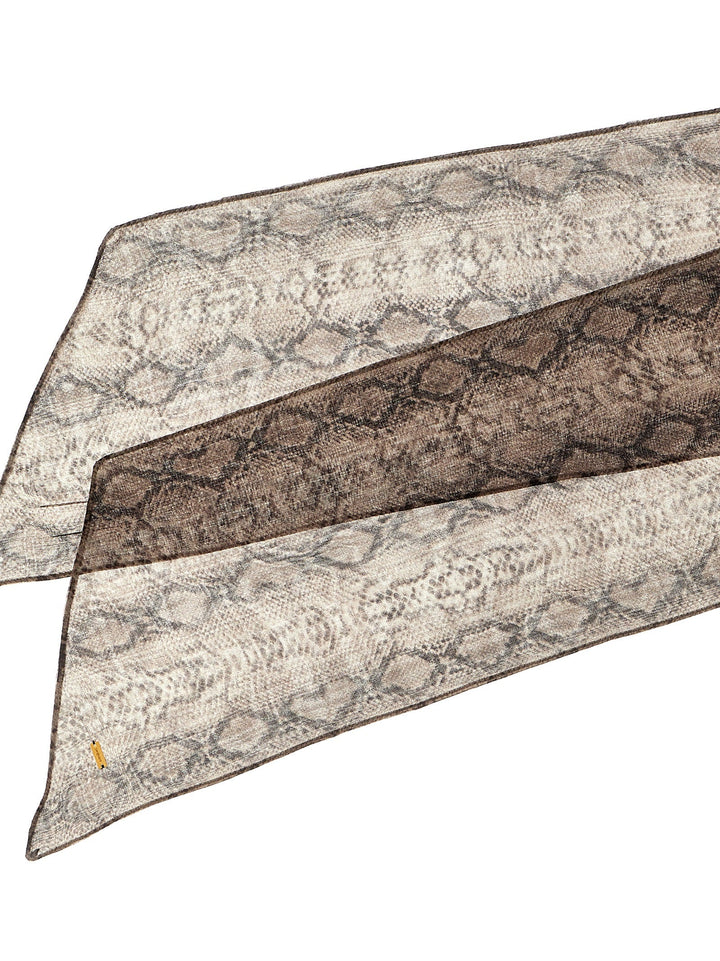 Saint Laurent Women Silk Scarf