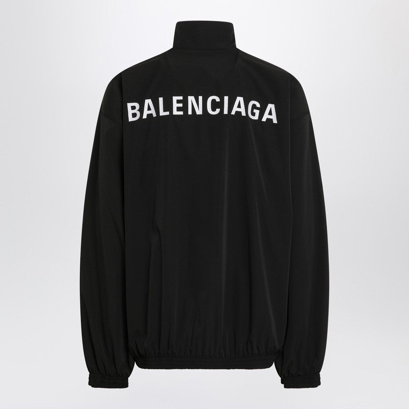 Balenciaga Balenciaga Back Zip Sweatshirt Black Men