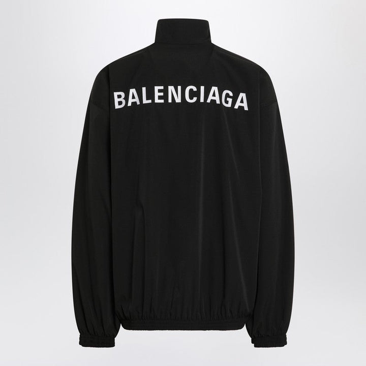 Balenciaga Balenciaga Back Zip Sweatshirt Black Men