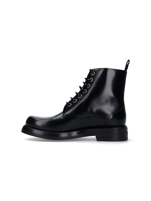 Christian Dior Men Carlo' Logo Ankle Boots