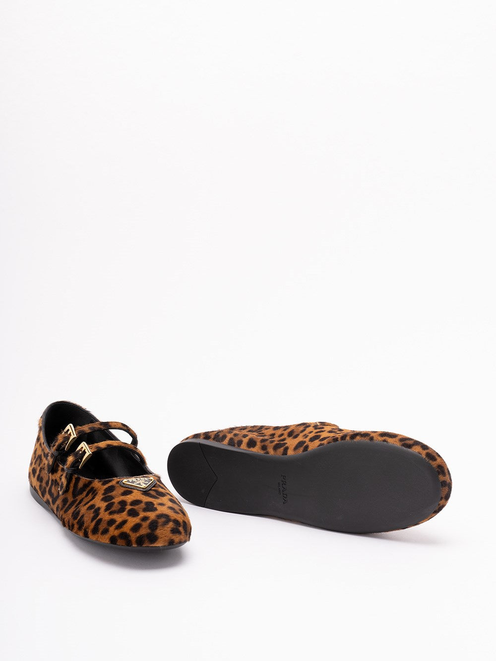Prada Women Leo Printed Ballerinas