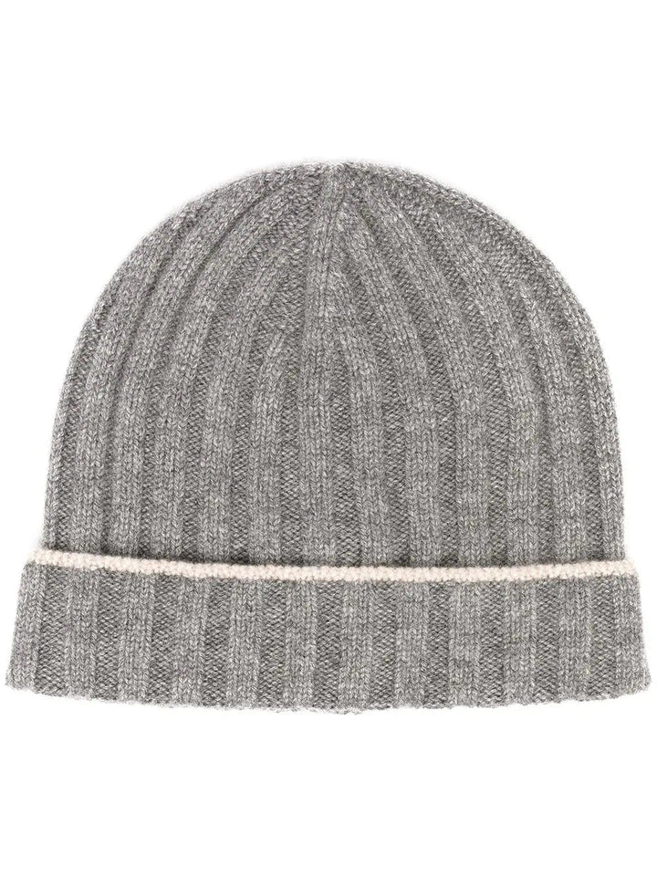 Brunello Cucinelli Men Two-Tone Cap