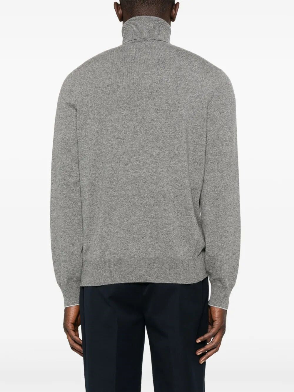 Brunello Cucinelli Men Cashmere Turtle-Neck Sweater