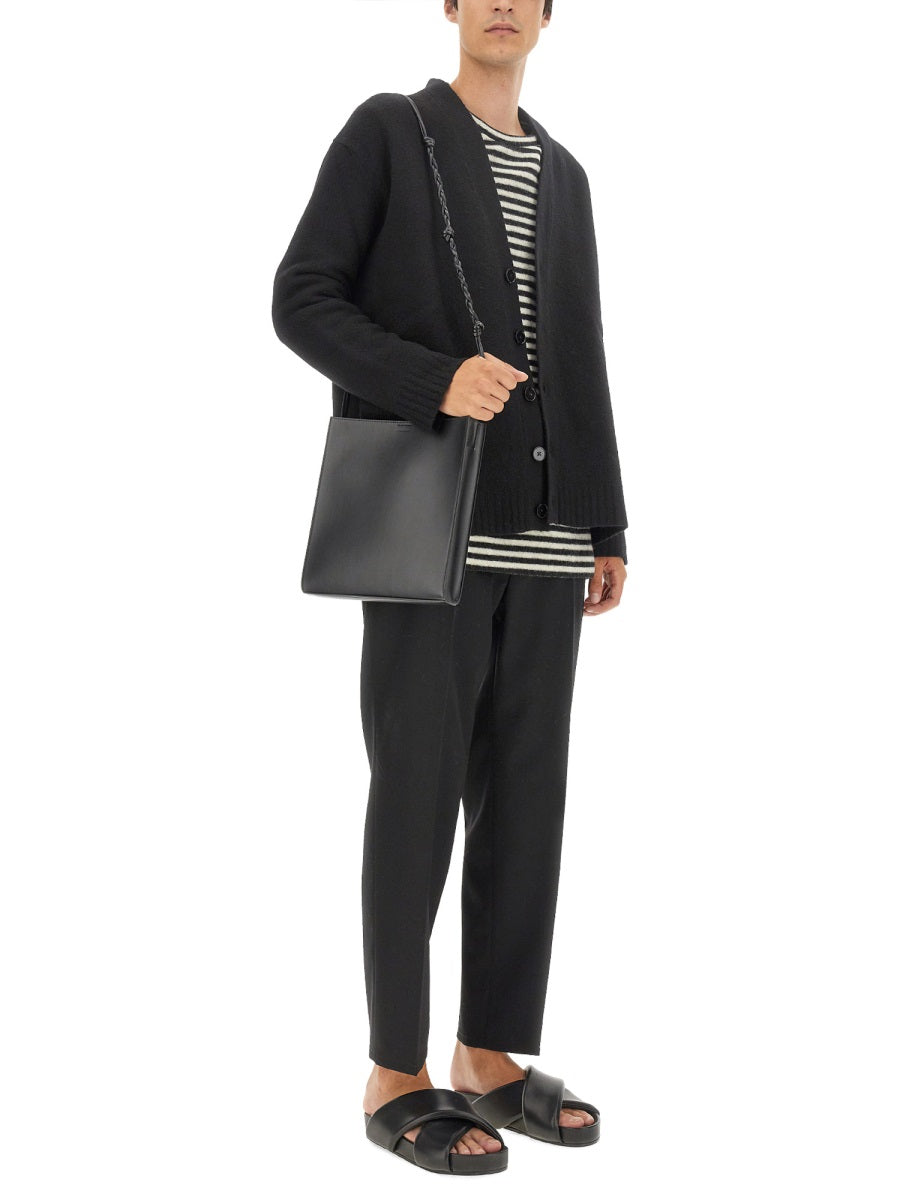 Jil Sander Men Striped Shirt