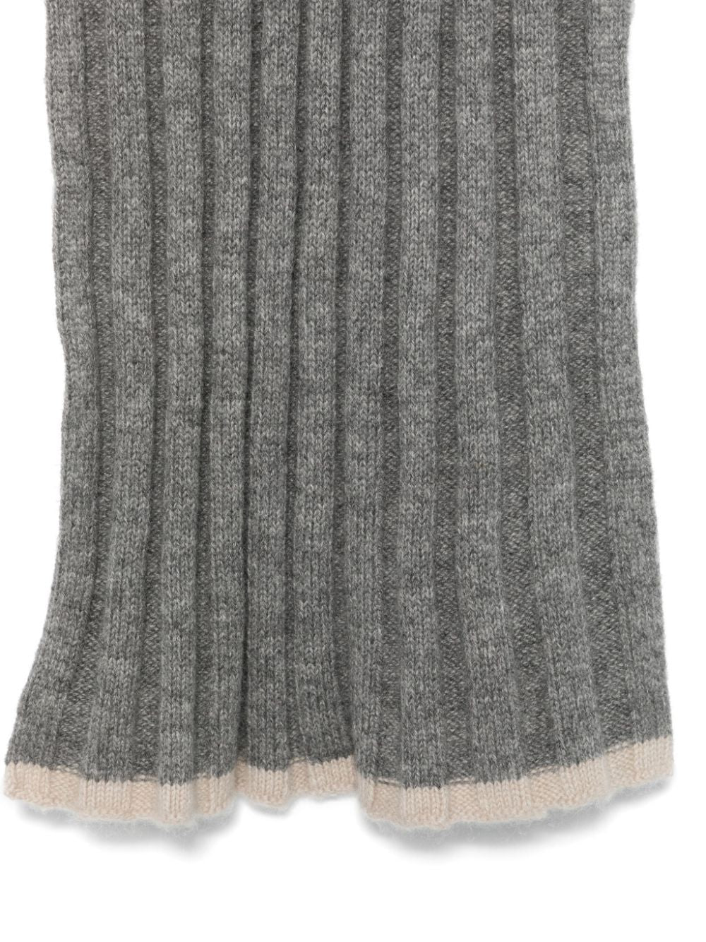 Brunello Cucinelli Men Ribbed Scarf