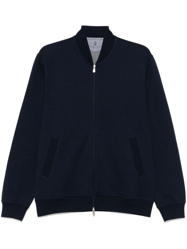 Brunello Cucinelli Men Zip-Up Sweatshirt