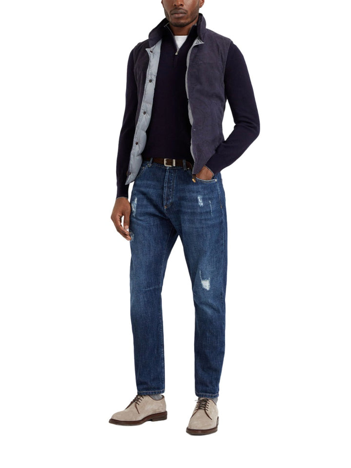 Brunello Cucinelli Men Zip-Up Sweater