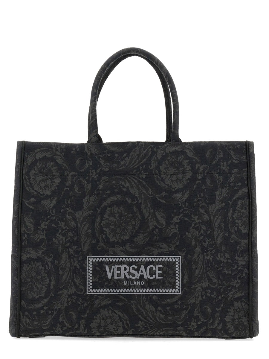 Versace Men Large Shopper Bag "Athena Baroque"