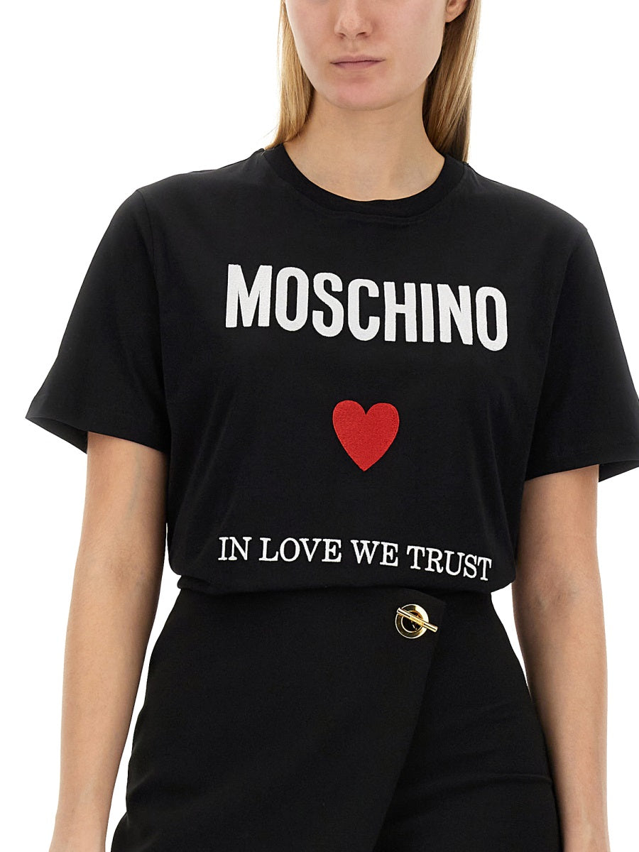 Moschino Women T-Shirt With Logo