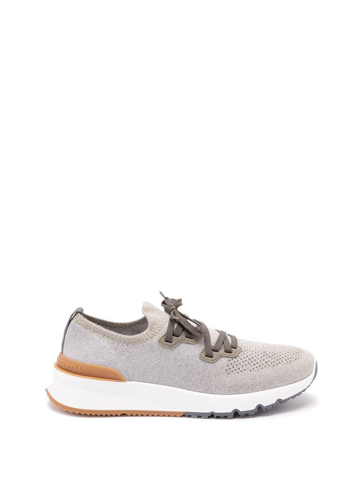 Brunello Cucinelli Men Knit Sneakers