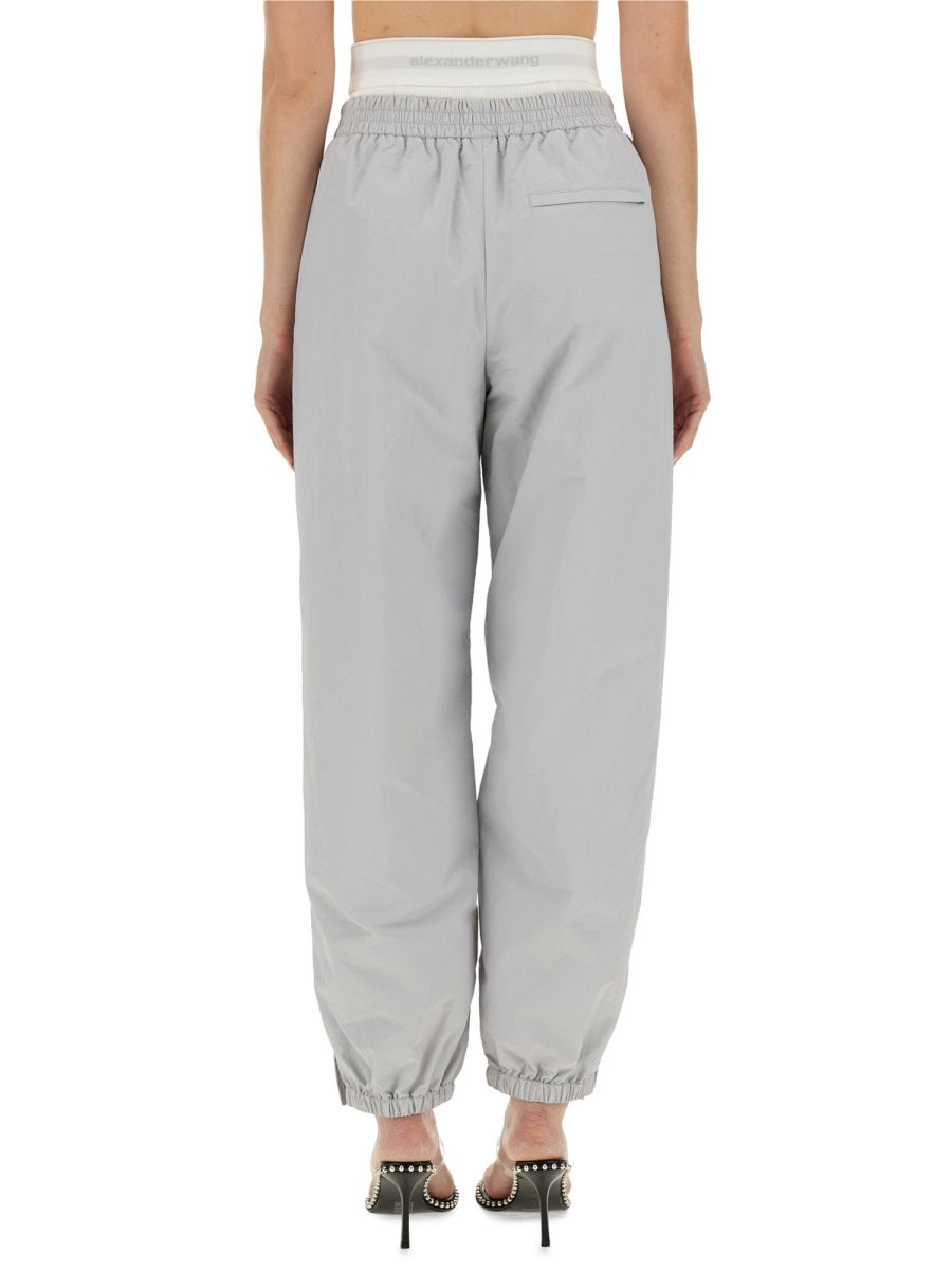 Alexander Wang Women Sports Pants With Integrated Underwear