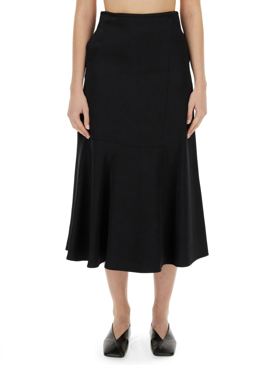 Jil Sander Women Flared Skirt