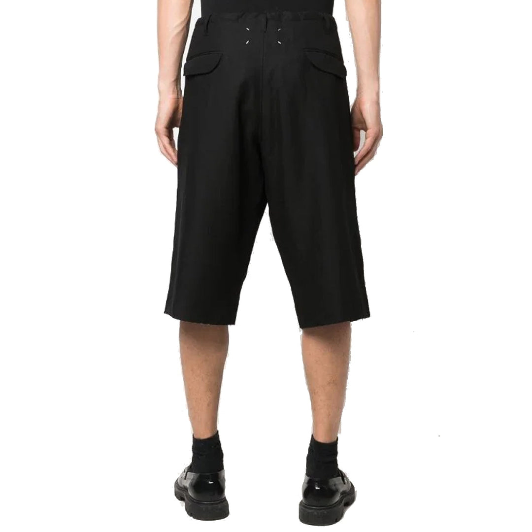 Maison Margiela Blend Linen Bermuda Shorts Men