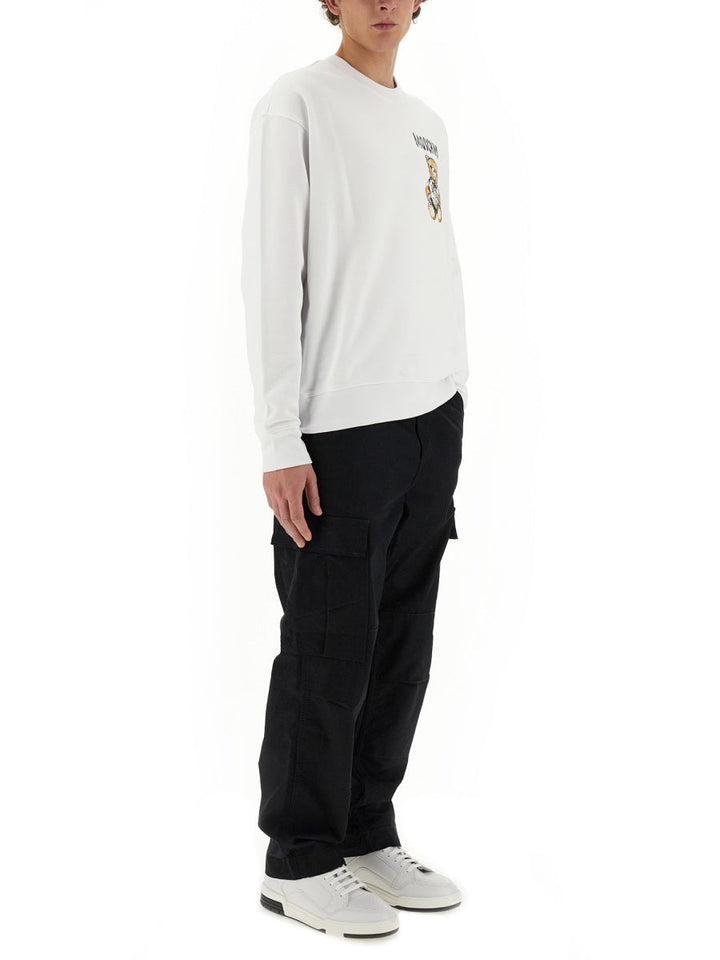Moschino Men "Drawn Teddy Bear" Sweatshirt