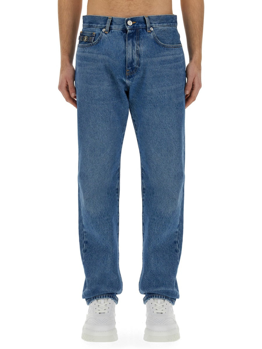 Versace Men Regular Fit Jeans