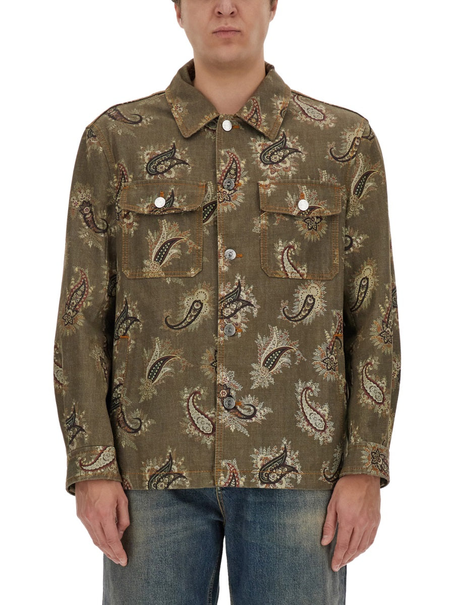 Etro Men Paisley Print Shirt