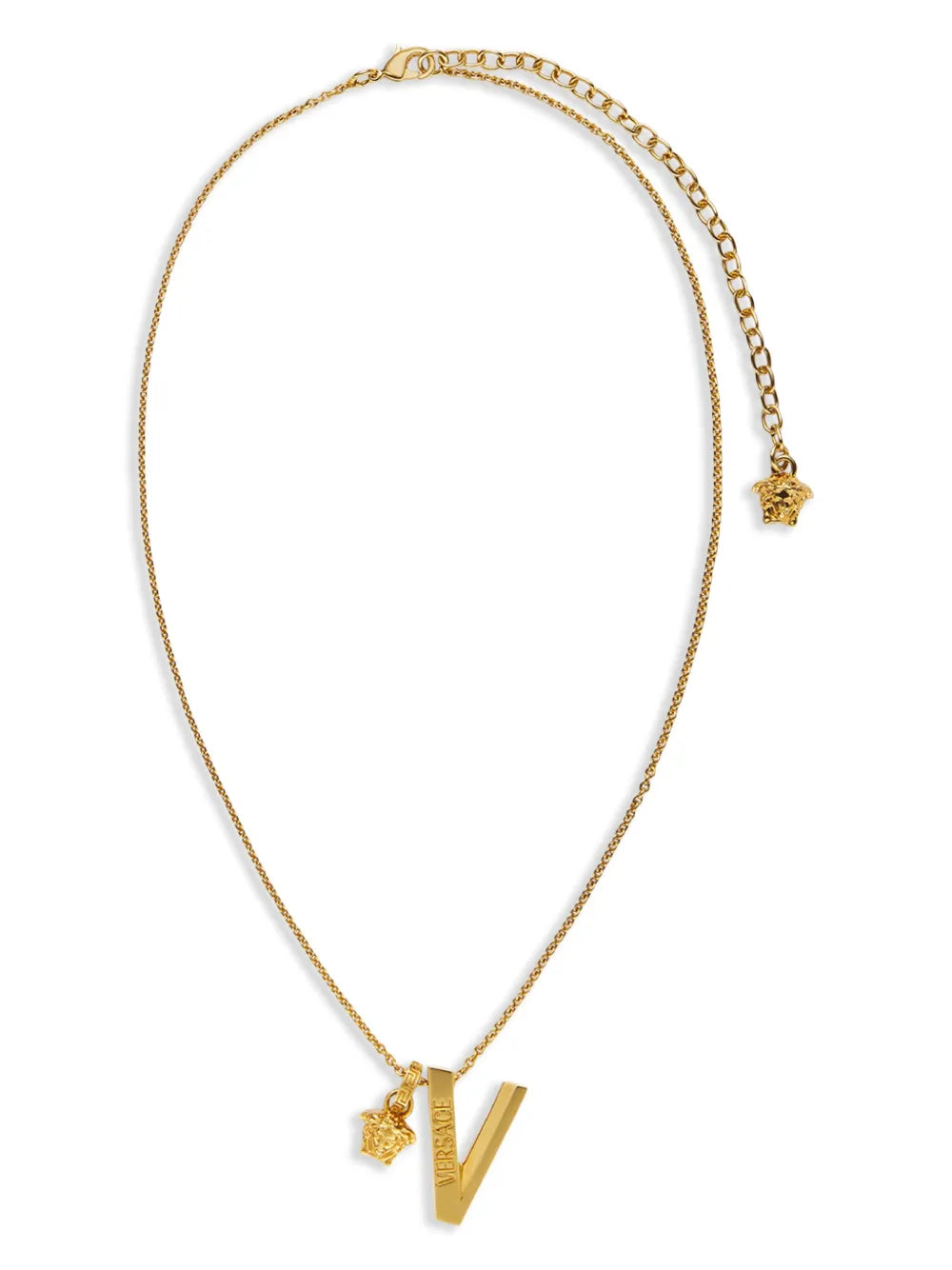 Versace Women Logo Plaque Necklace