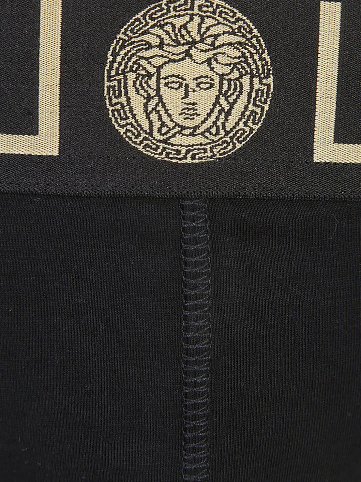 Versace Men Set Of 3 Greca Medusa Head Briefs