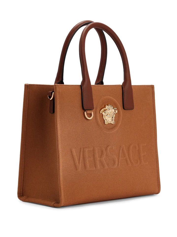 Versace Women Medusa Head Tote Bag