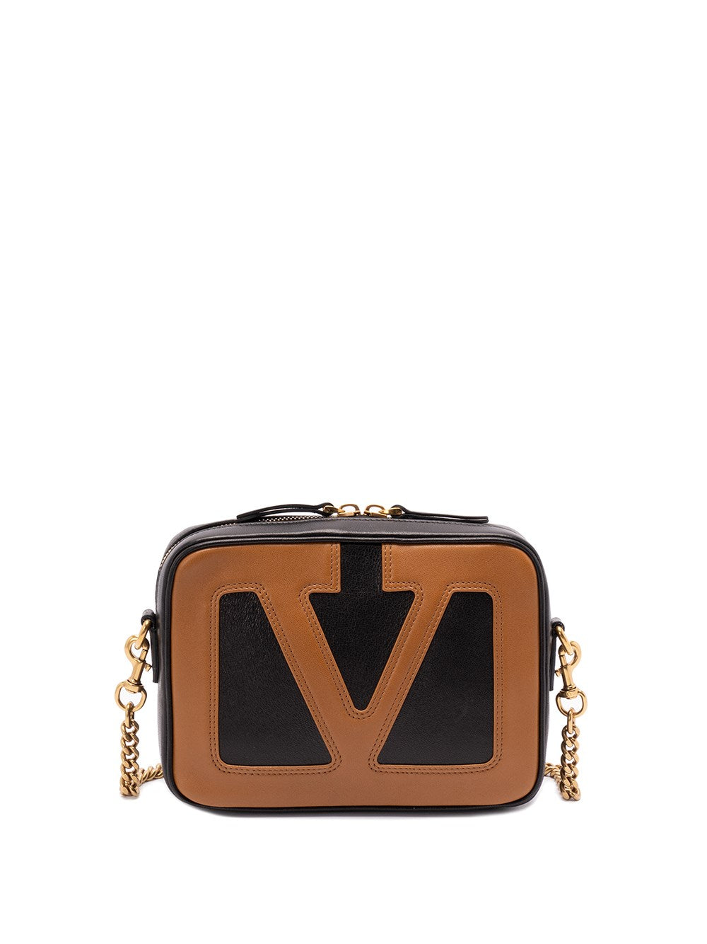 Valentino Garavani Men `Viva Superstar` Leather Camera Case