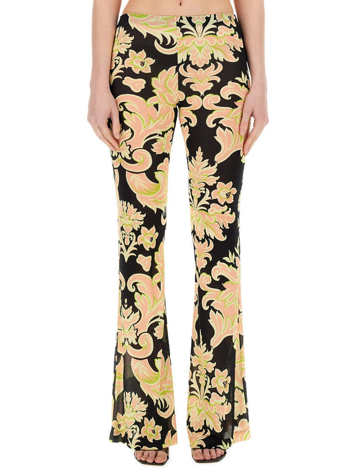 Etro Women Printed Jersey Pants