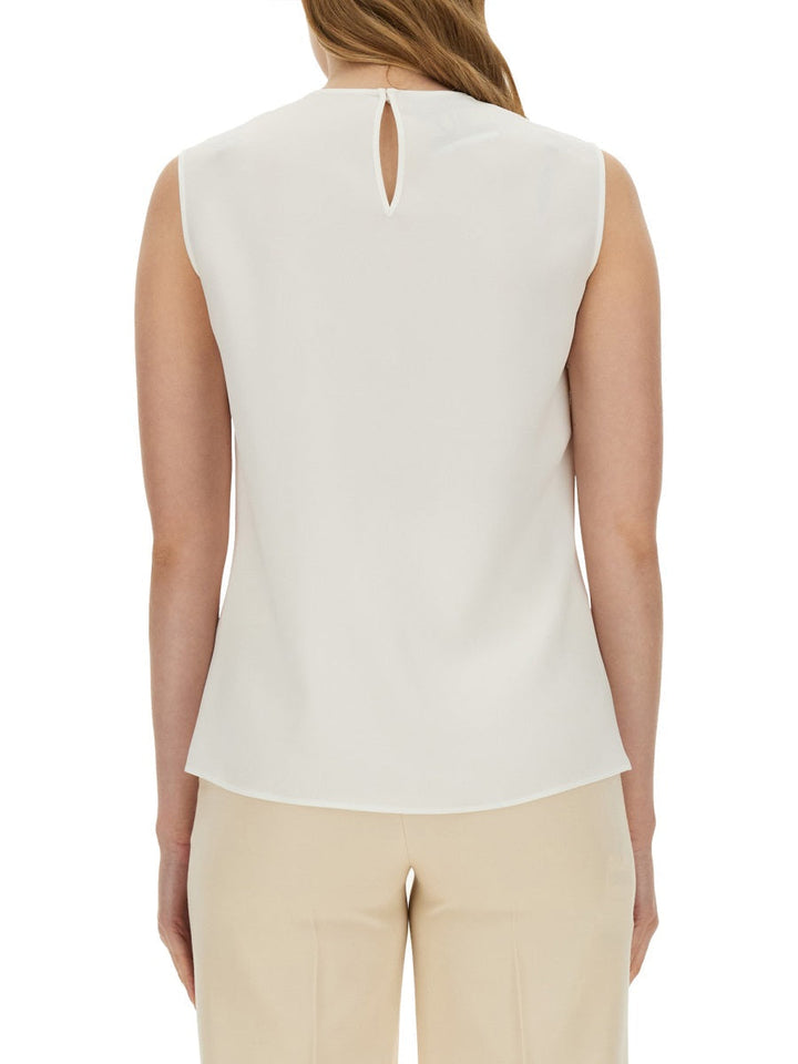 Moschino Women Blouse With Heart Applique