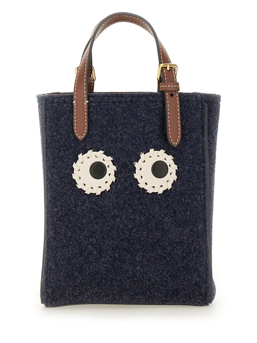 Anya Hindmarch Women Mini "Eyes" Tote Bag