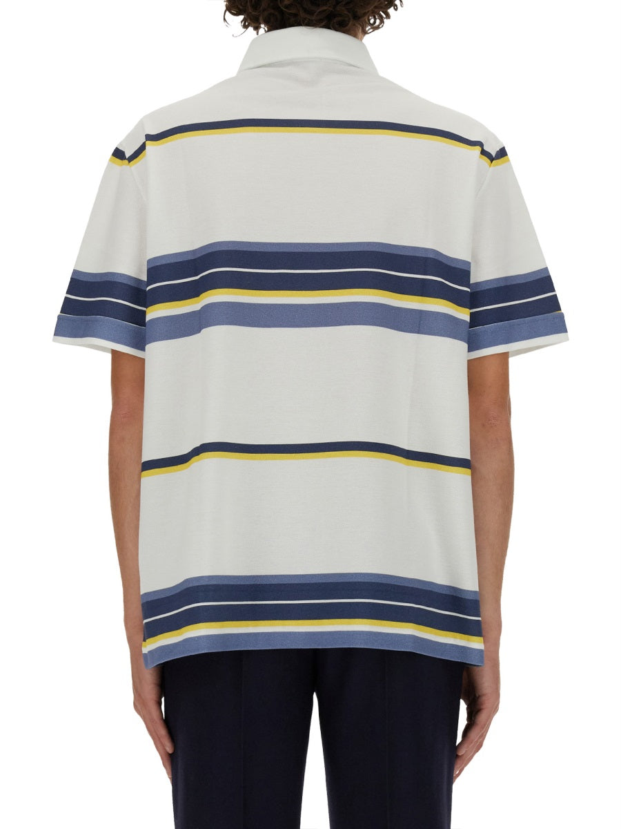 Etro Men Polo Shirt With Pegasus Embroidery