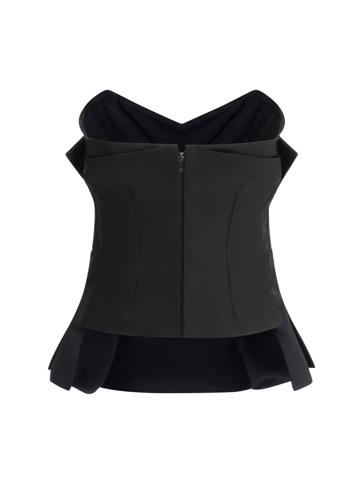 Alexander Mcqueen Women Sleeveless Corset Top
